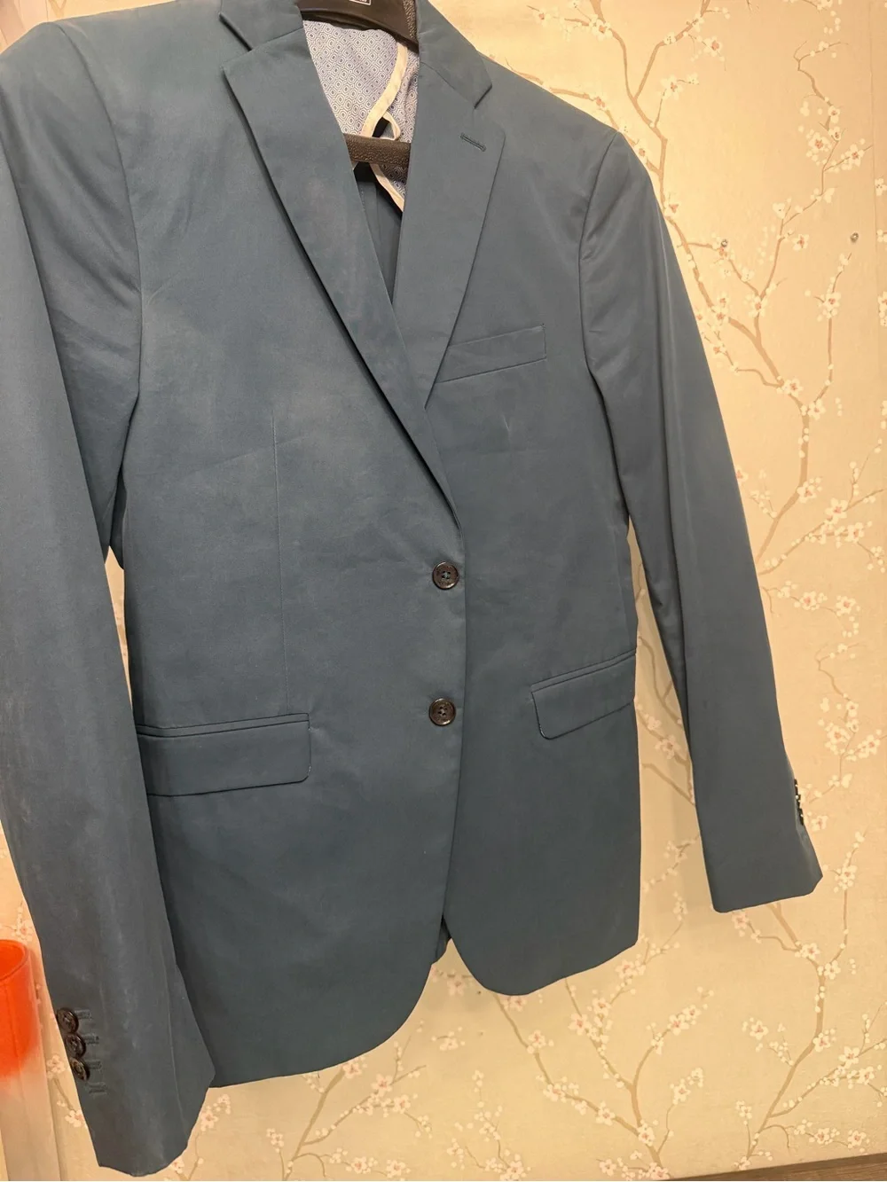 Zara Men's Turquoise Suit Blazer